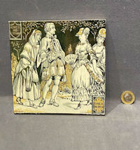 Minton Pictorial Tile T222