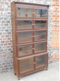 Minty Stacking Oak Bookcase