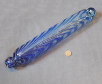 Nailsea Type Glass Rolling Pin