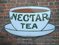 Nectar Tea Enamel Sign