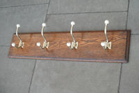 Oak Coatrack