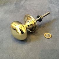 Octagonal Brass Door Pull Knob DP570