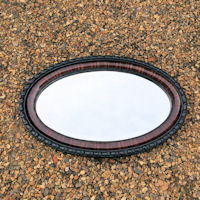 Oval Bevelled Wall Mirror M195