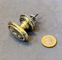 Oval Brass Cabinet Handle CK580
