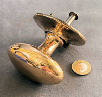 Oval Brass Door Pull Knob DP661