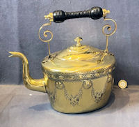 Oval Brass Kettle K213