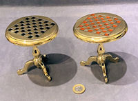 Pair of Brass Candle Stands CS2