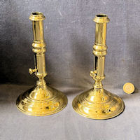 Pair of Brass Candlesticks CS247