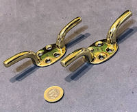 Pair of Brass Cleats IM10