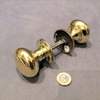 Pair of Brass Door Handles DH925