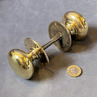 Pair of Brass Door Handles DH016