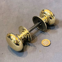 Pair of Brass Door Handles DH087