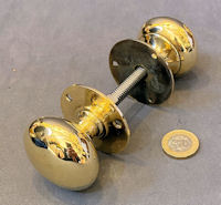 Pair of Brass Door Handles DH1198
