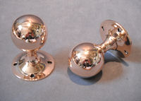 Pair of Brass Door Handles DH1185