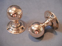 Pair of Brass Door Handles, 2 pairs available DH288