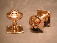 Pair of Brass Door Handles, 2 pairs available plus one single DH325