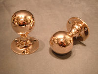 Pair of Brass Door Handles DH329