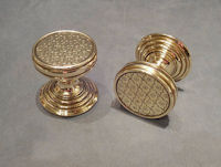 Pair of Brass Door Handles DH369