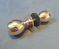 Pair of Brass Door Handles DH410