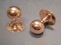 Pair of Brass Door Handles DH445