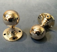 Pair of Brass Door Handles DH664