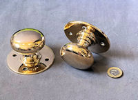 Pair of Brass Door Handles DH985