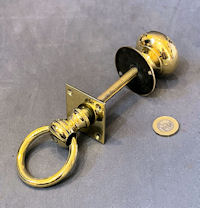 Pair of Brass Door Ring & Knobs DH099