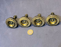 Pair of Brass Drawer Knobs, 2 pairs available CK578