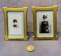 Pair of Brass Photo Frames PF165