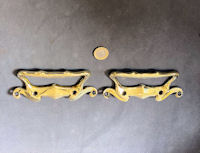Pair of Brass Sash Window Lifts, 5 pairs available W544