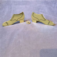 Pair of Brass Shoes Mantel Ornaments MO57