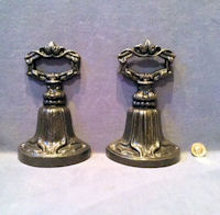 Pair of Cast Iron Door Porters