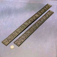 Pair of Cast Iron Nameplate J.B. Edlington & Co NP425