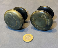 Pair of Cow Horn Drawer Handles CK585