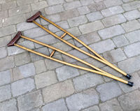 Pair of Ash Crutches M164