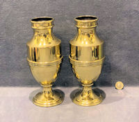 Pair of Eccliastical Vases V19