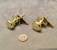 Pair of Gibbons Brass Cupboard Handles CK434