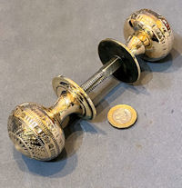 Pair of Period Brass Door Handles DH101