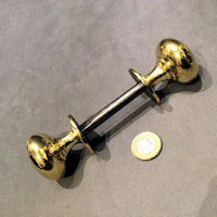 Several Similar Pairs of Period Brass Door Handles DH594