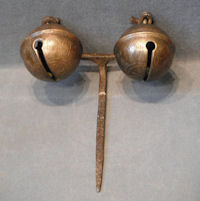 Pair of R Wells Rumbler Bells