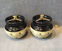 Pair of Tobacco Jars T24