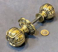Pair of WT&S Brass Door Handles DH1227