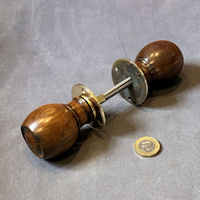 Pair of Walnut Door Handles DH011