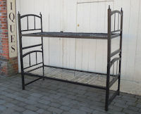 Wrought Iron Prison Bunk Beds
