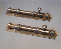 Pair of Wrought Iron Door Bolts