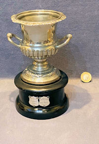 Pewter Trophy on Plinth P43