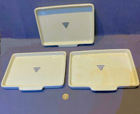 Prestcold Refrigerator Ceramic Trays, 3 matching available T195