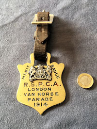 RSPCA 1914 Horse Brass HB175