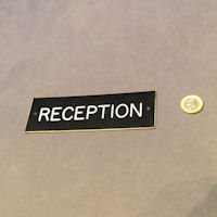 Reception Plaque NP380