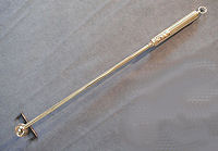 Reversible Brass Toasting Fork